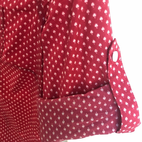Banana Republic Pink Button Up XS - Picture 4 of 5
